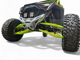 2022-2025 Polaris RZR Pro R, Pro S, Turbo R Machined Billet Front Winch Bumper (Clear Anodize)