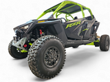 2022-2025 Polaris RZR Pro R, Pro S, Turbo R Machined Billet Front Winch Bumper (Clear Anodize)